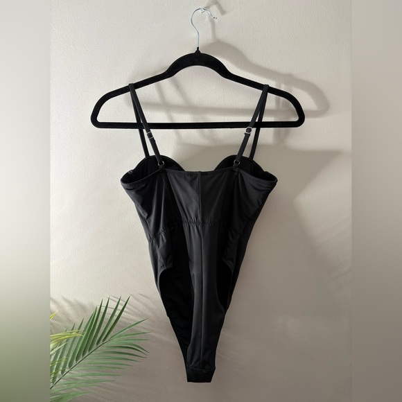 Fleur Du Mal One Piece Lace Up Bullet Swimsuit - Picture 7 of 8